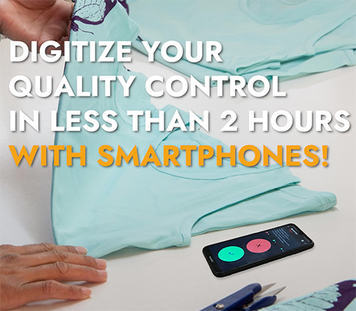 ARTiTEX quality inspection with smartphones